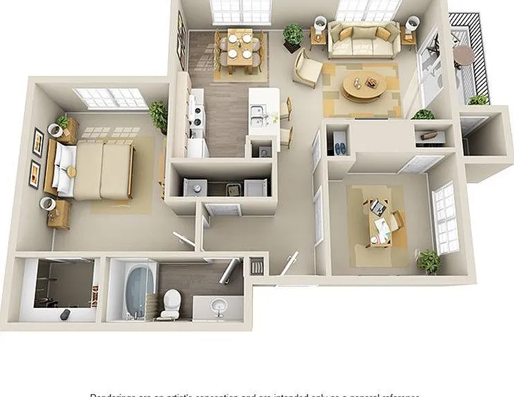 1 Bedroom | 1 Bath | 912 SF 1 Bedroom | 1 Bath | 912 SF