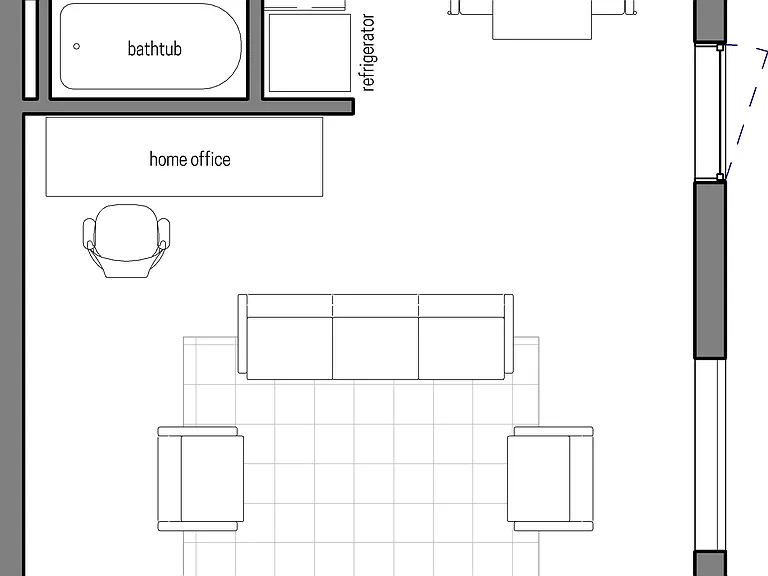 Unit 201 floor plan