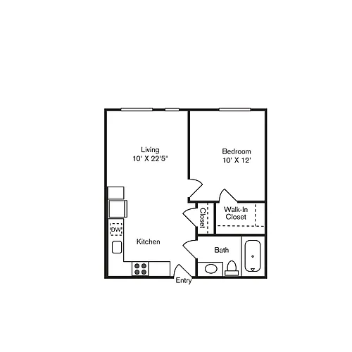 Floor plan B1 60