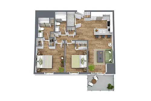 Floor plan 120-414