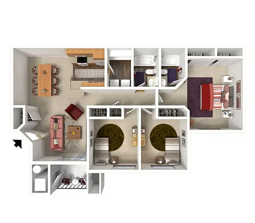 Floor plan Buckingham