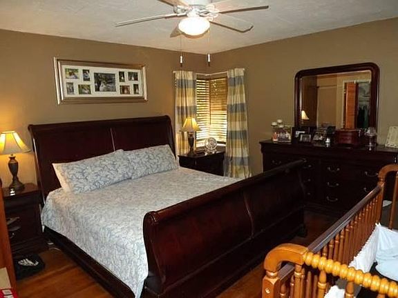 Master bedroom. King bed