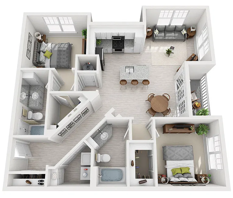 Floor plan B9