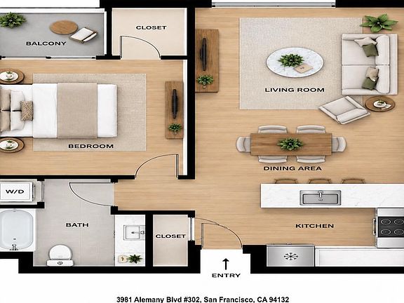 2nd image of 3981 Alemany Blvd APT 302