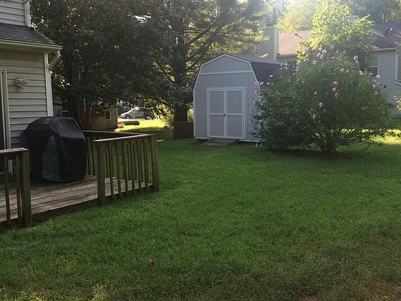 Back yard and shed
