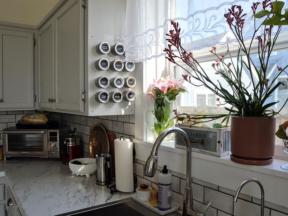 Remodeled, bright kitchen