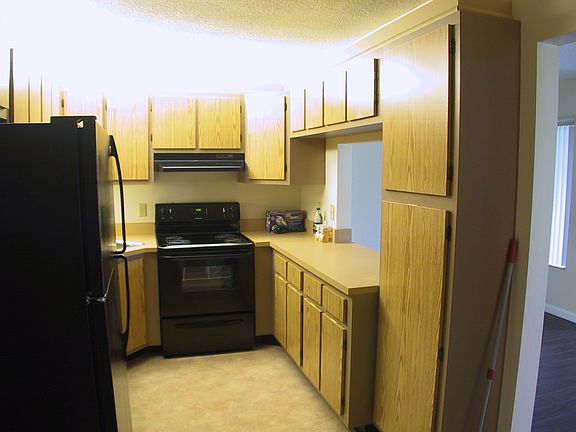 Plenty of counter space and pass-through to dining area