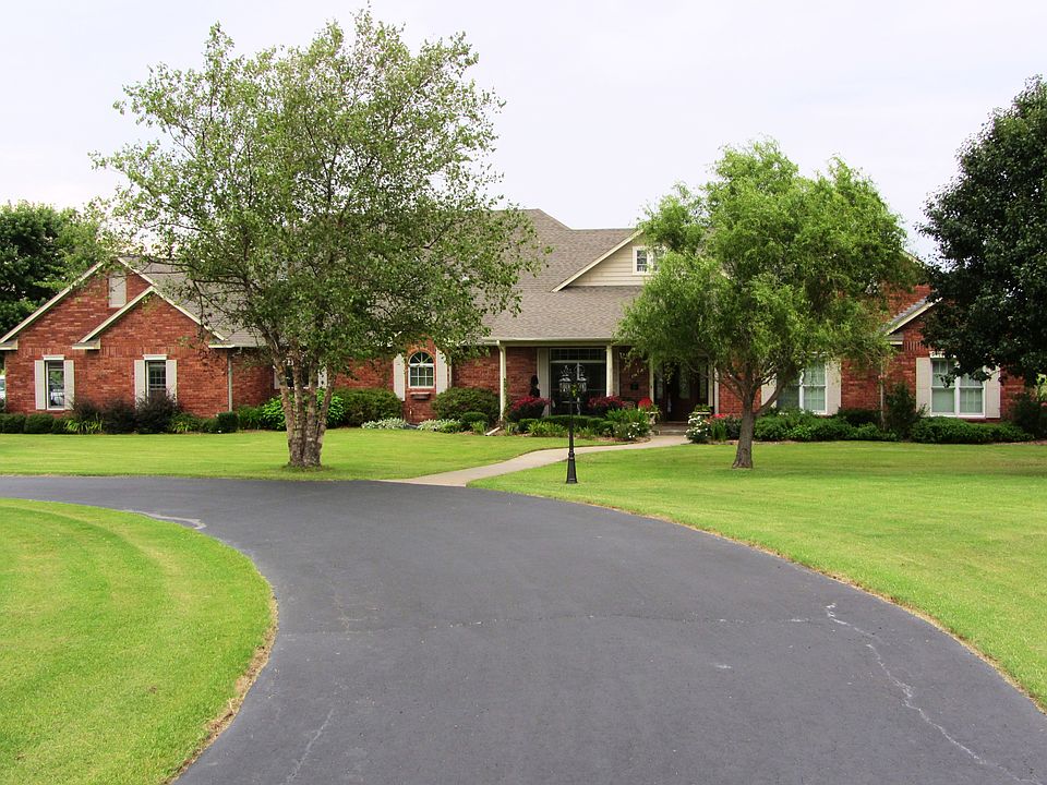 Circle driveway and front
