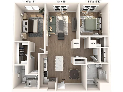 Floor plan B15-Signature