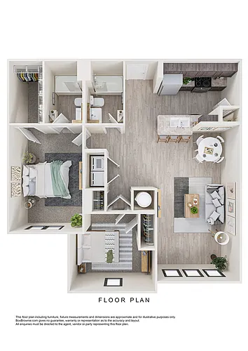 Floor plan 2 Bedrooms