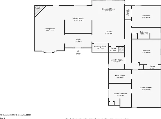 616 Chimney Hill Cir S — Photo 2