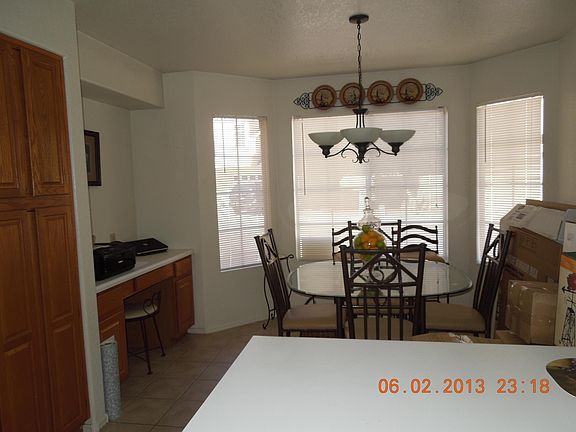 Sample of kitchen with furniture.
