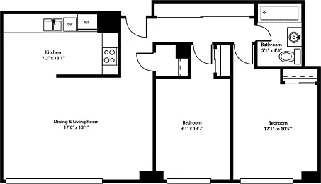 Floor plan Duet