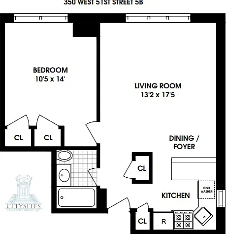 350 W 51st St #5B — Photo 2