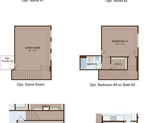 Tulane Floor Plan Options