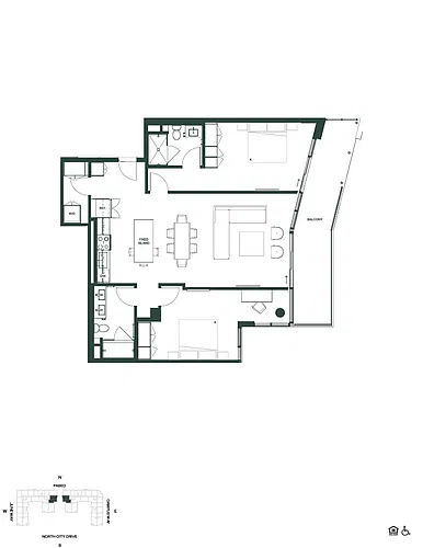 Floor plan B-3