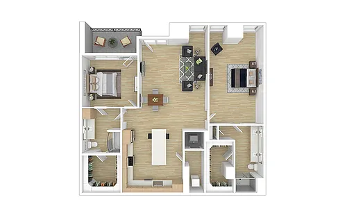Floor plan Skillman