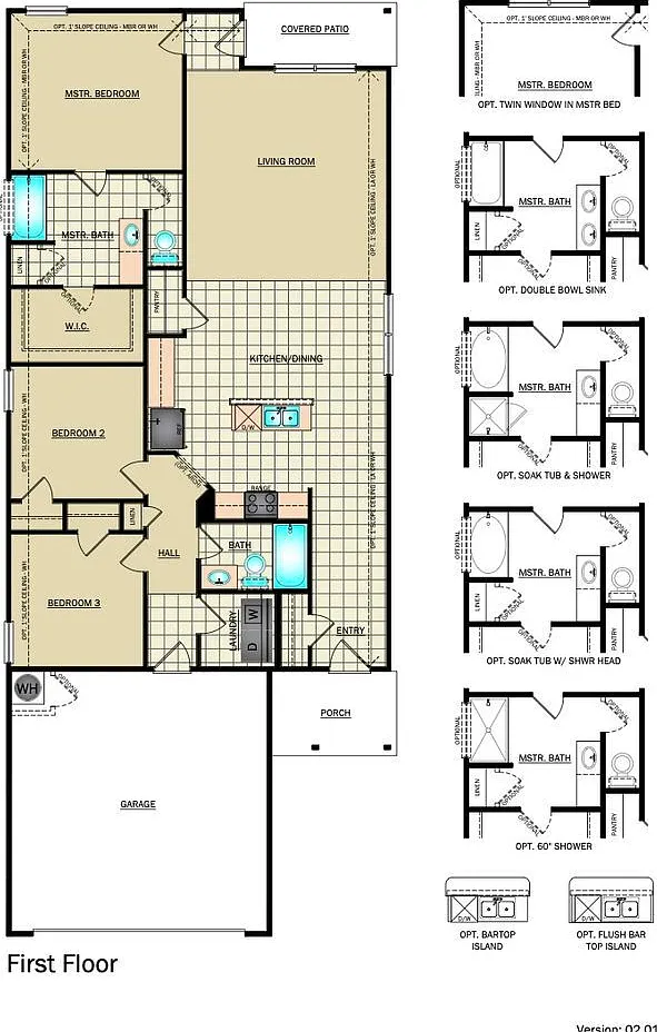 3 bed, 2.0 bath, 1402 sqft, $1,695 — Photo 2