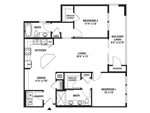 Floor plan Platinum