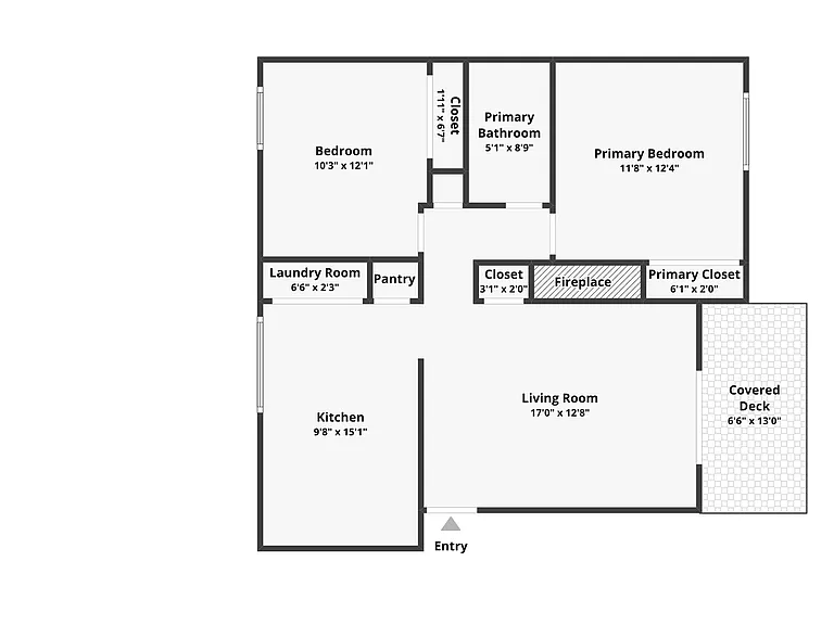 Upstairs Floorplan