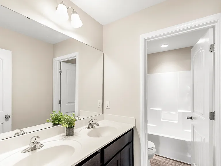 Hallway Bathroom
