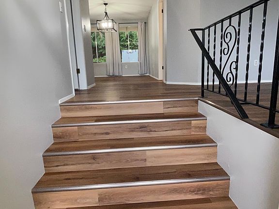 Welcome home. New Flooring greets you as you enter home.