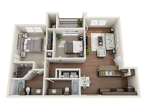 Floor plan B1
