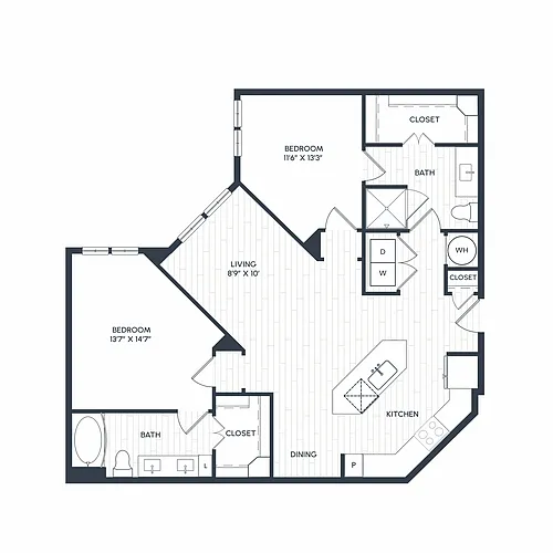 Floor plan B3