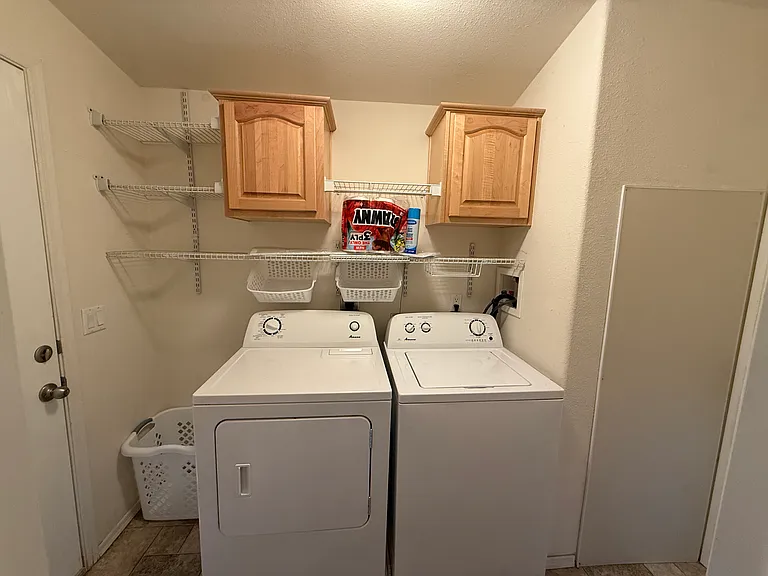 Laundry with closets
