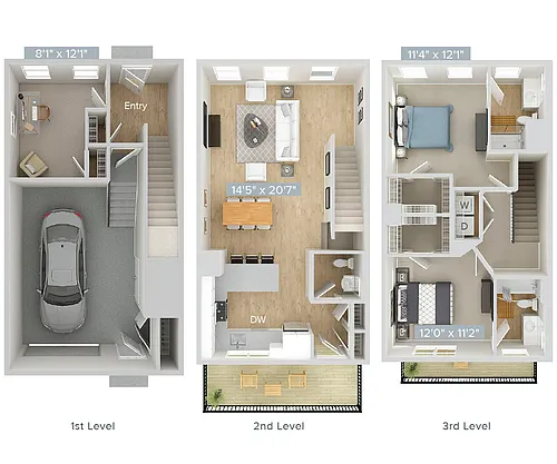Floor plan B4T-D-RL