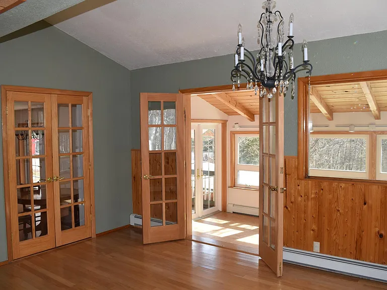 Dining room and sun room
