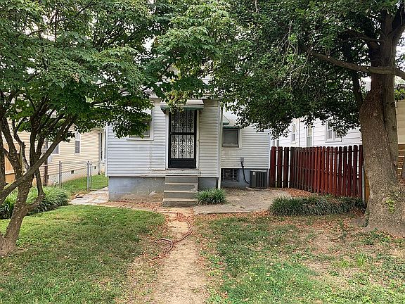 Backyard towards house