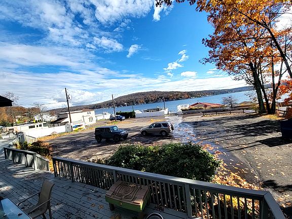 Parking lot deck view
