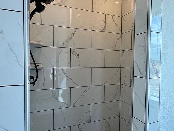 Master shower