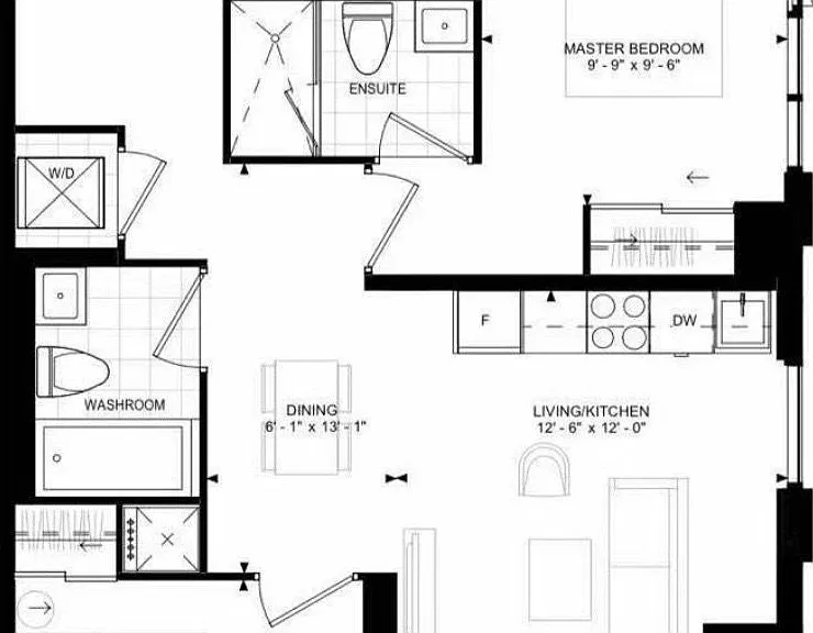 400 King St W #1608 — Photo 9