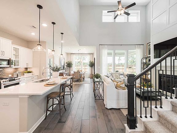 Garner Great Room Kitchen NOT ACTUAL HOME, REPRESENTATION ONLY