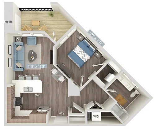 Floor plan A4-203-209-248