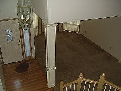 View of entry and LR