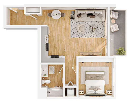 Floor plan B