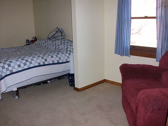 Master bedroom with sitting area