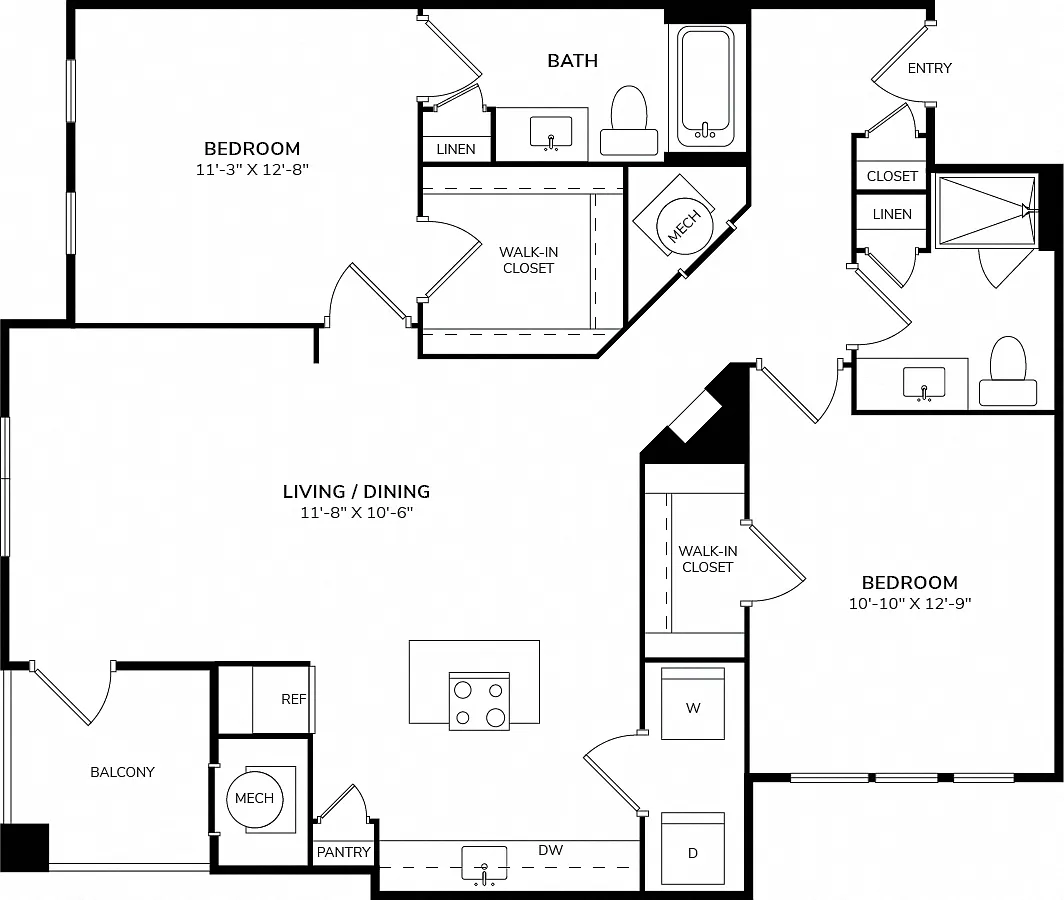 Floor plan B2