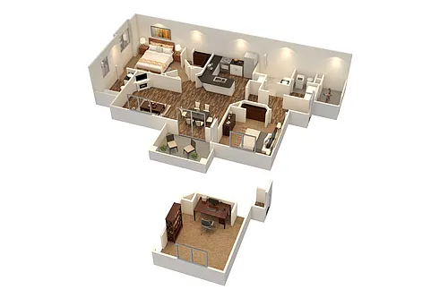 Floor plan Princeton