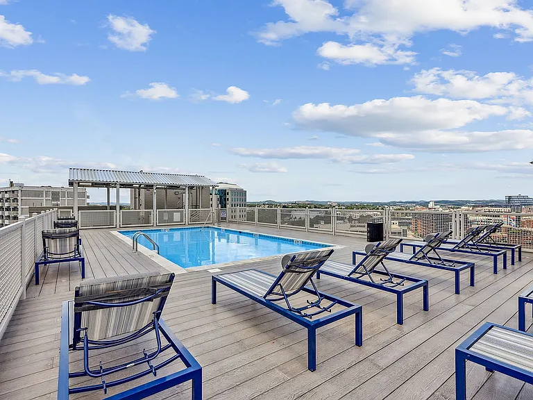 Rooftop Swimming Pool with Sundeck