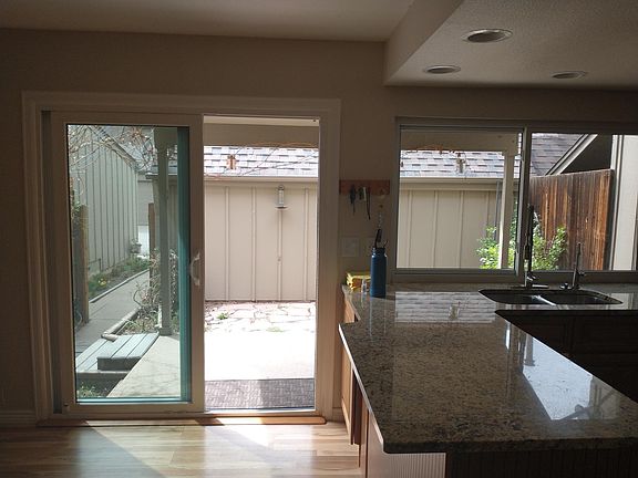 Dining room and patio