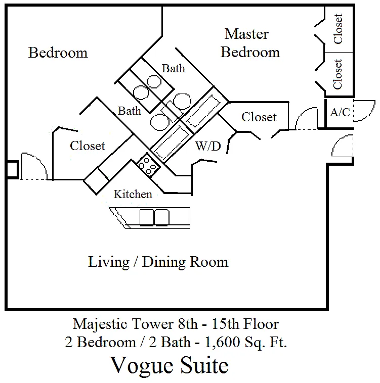Floor plan Vogue