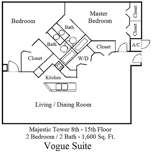 Floor plan Vogue