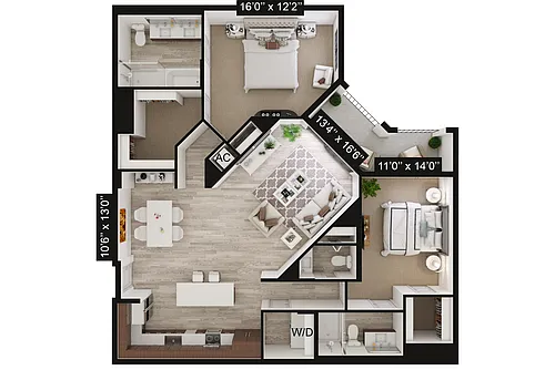 Floor plan B4