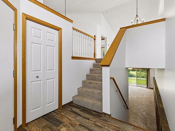 Split level entrance