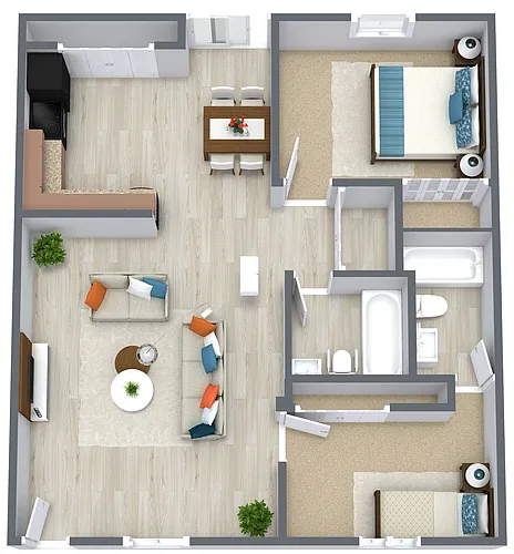 Floor plan The Rose