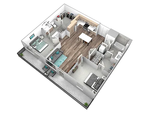 Floor plan C101